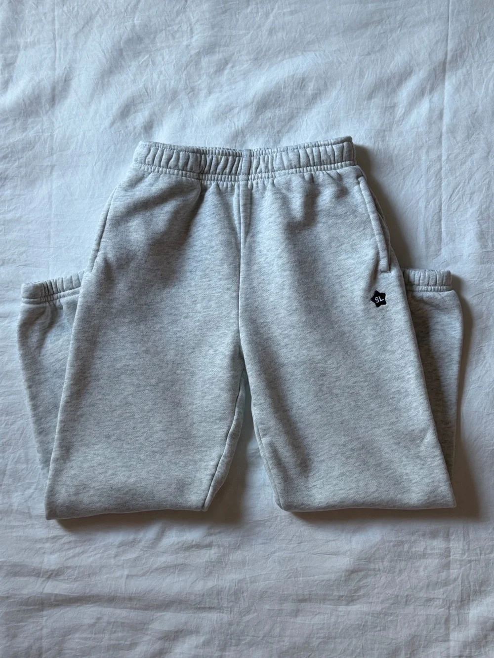 Gap x Sandy Liang Kids Gray Logo Sweatpants Joggers Size 5
